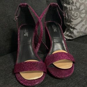 High heels and purse